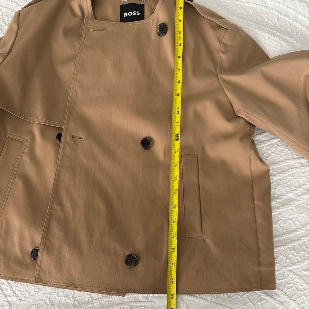 Boss Women’s Cropped Trench EU36/ US4 - Picture 12 of 13